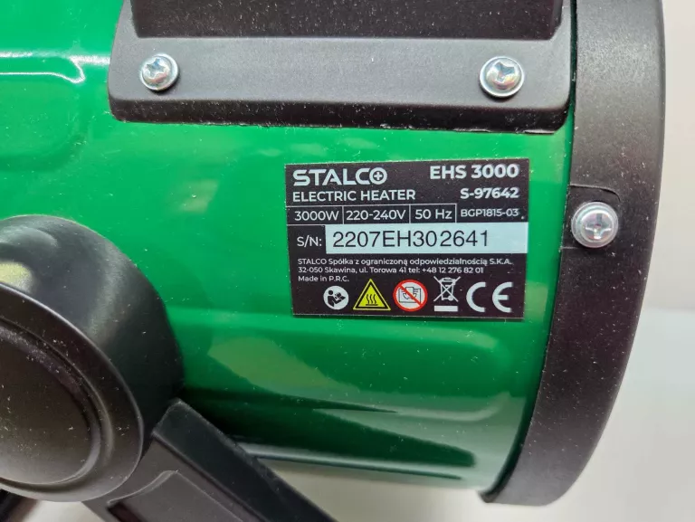 NAGRZEWNICA STALCO EHS 3000