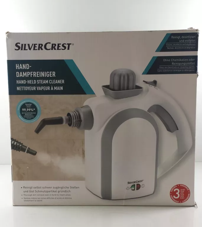 MYJKA PAROWA PAROWNICA SILVERCREST + AKCESORIA