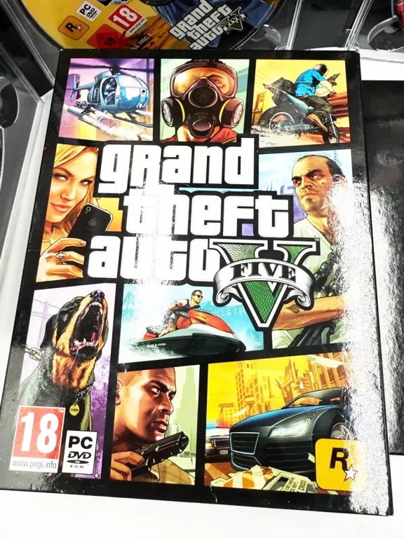 GRAND THEFT AUTO V GTA PREMIEROWE BOX PL PC