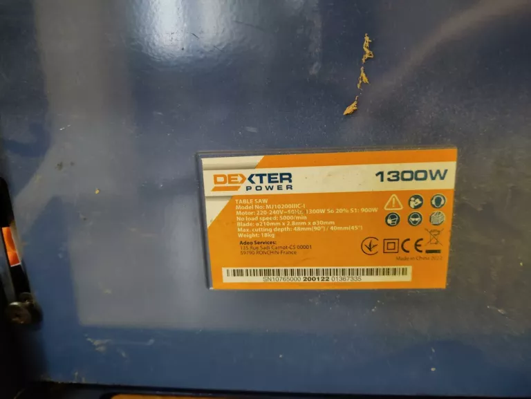 pila-stolowa-1300-w-210-mm-dexter-power-maksymalna-moc-130000