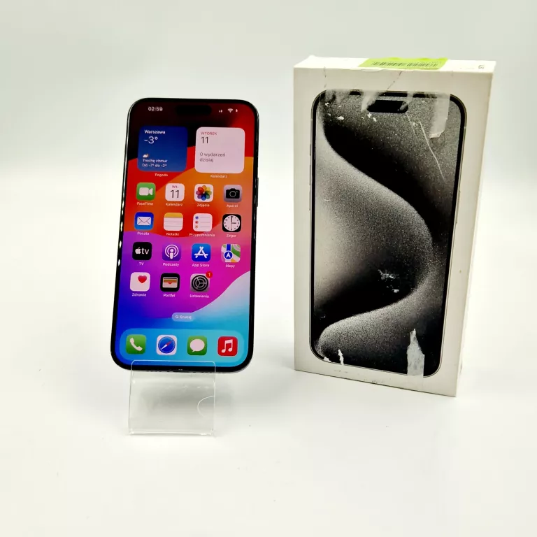 TELEFON IPHONE 15 PRO MAX 256GB KONDYCJA 99 % WOLNY RYNEK