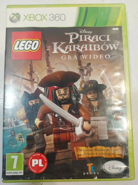 GRA LEGO PIRACI Z KARAIBÓW XBOX 360