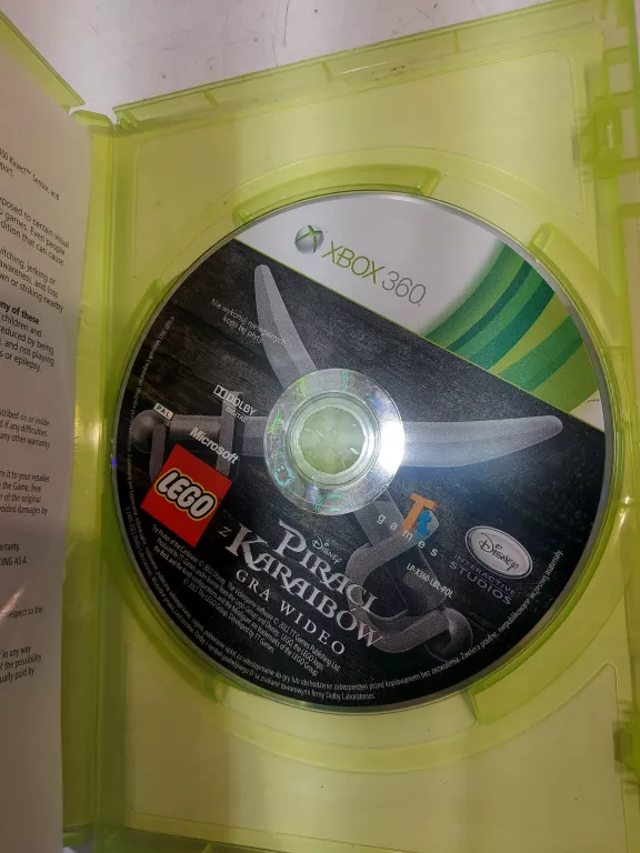 GRA LEGO PIRACI Z KARAIBÓW XBOX 360