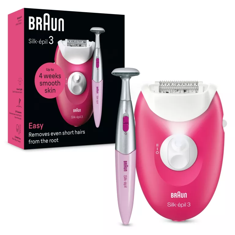 DEPILATOR BRAUN SILK-EPIL 3 SE3-202 7500435224956