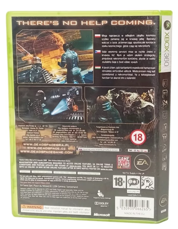 DEAD SPACE XBOX 360