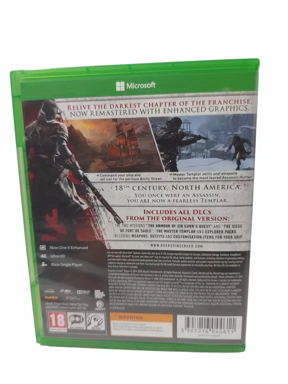 GRA XBOX ONE ASSASSIN'S CREED III REMASTERED