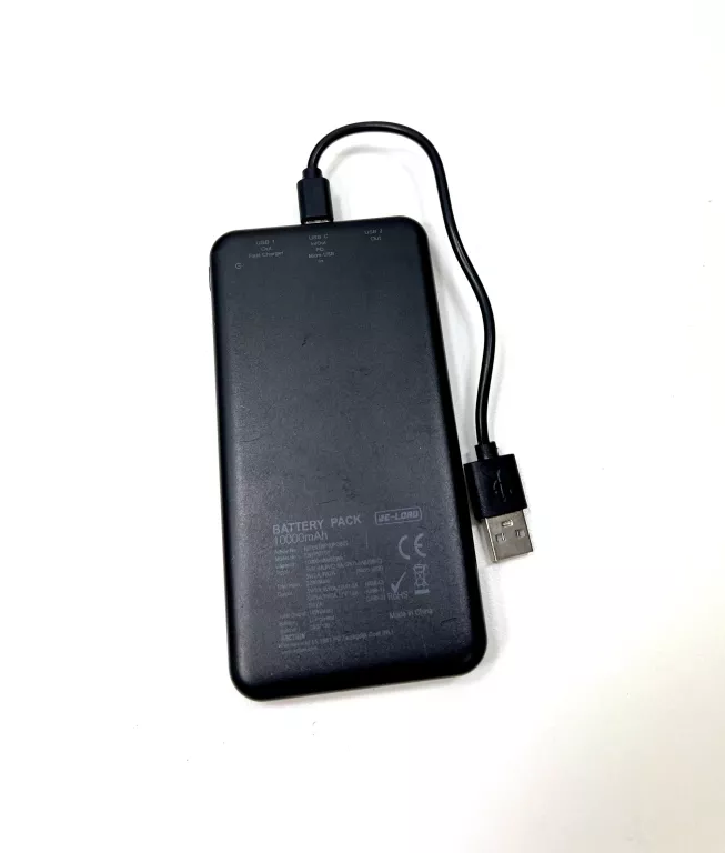 POWERBANK ACTION RE- LOAD 10000MAH / CZARNY