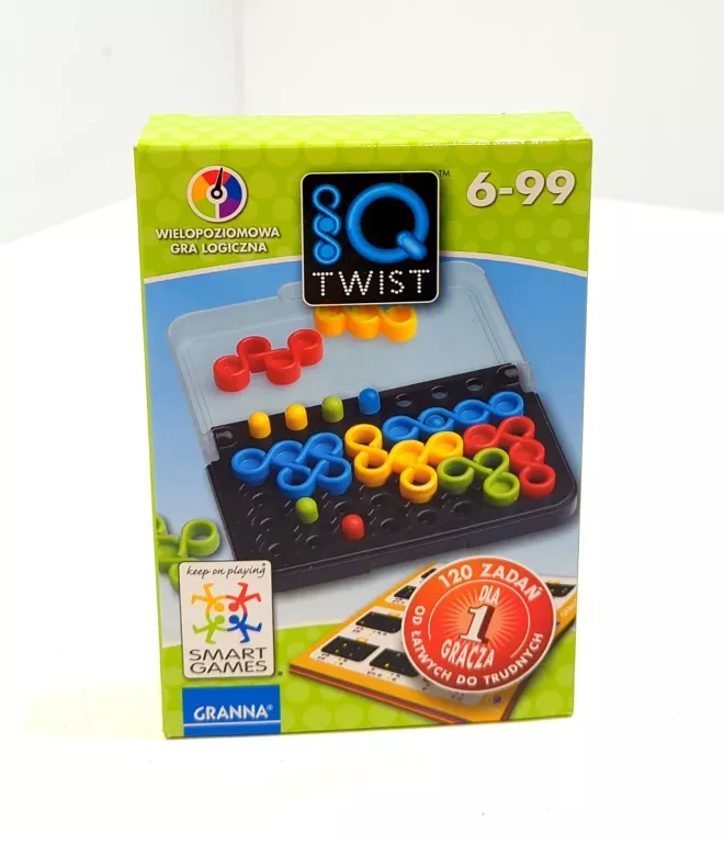Q TWIST WIELOPOZIOMOWA GRA LOGICZNA ZIELONA