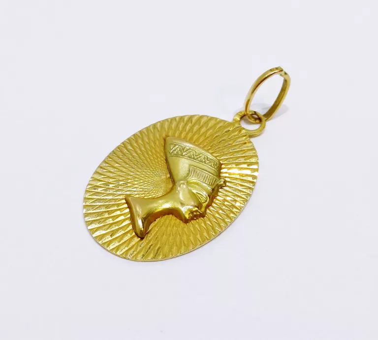 ZŁOTA ZAWIESZKA NEFRETETE/NEFERTITI PR.750
