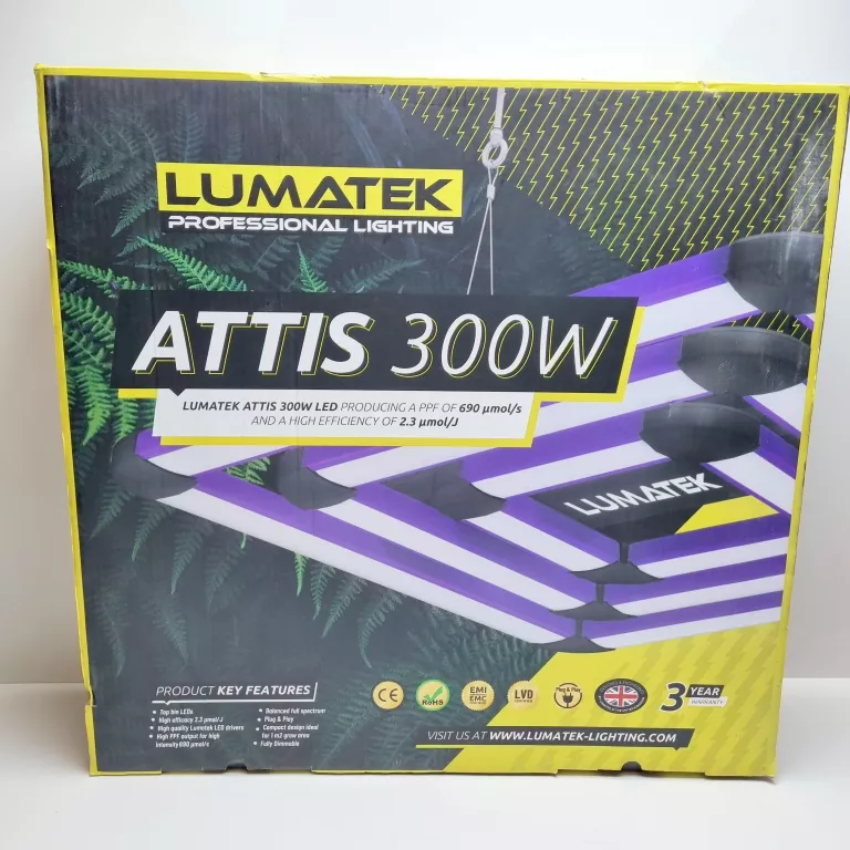 LAMPA LED LUMATEK ATTIS 300