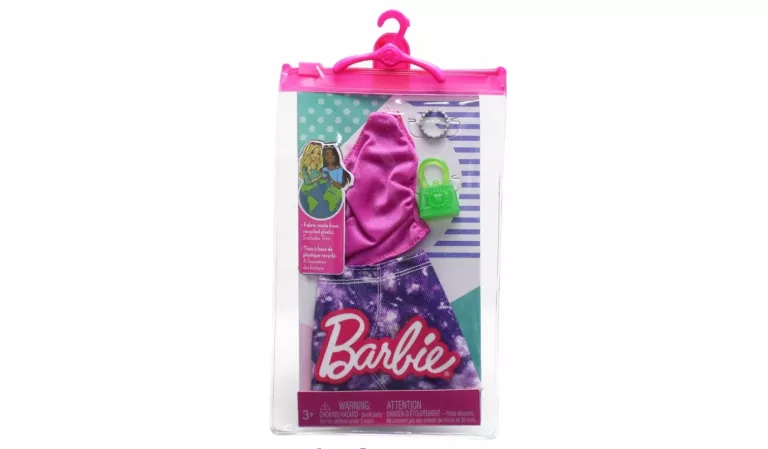 UBRANKO LALKI BARBIE ZABAWKOWE UBRANIA DLA DZIECI BARBIE UBRANKA+AKCESORIA