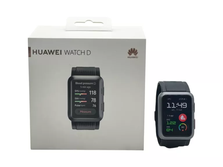 SMARTWATCH HUAWEI WATCH D MLY-B10 38MM CZARNY