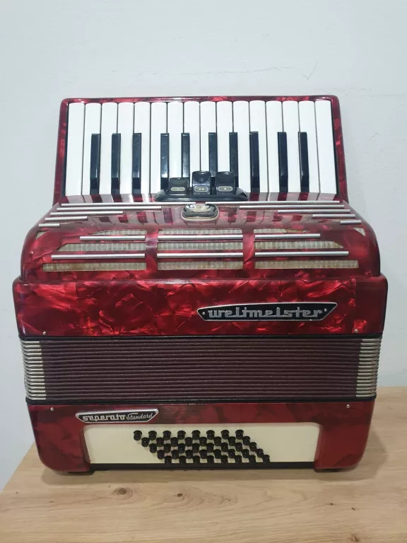 AKORDEON WELTMEISTER SEPERATO STANDARD 40 BASÓW