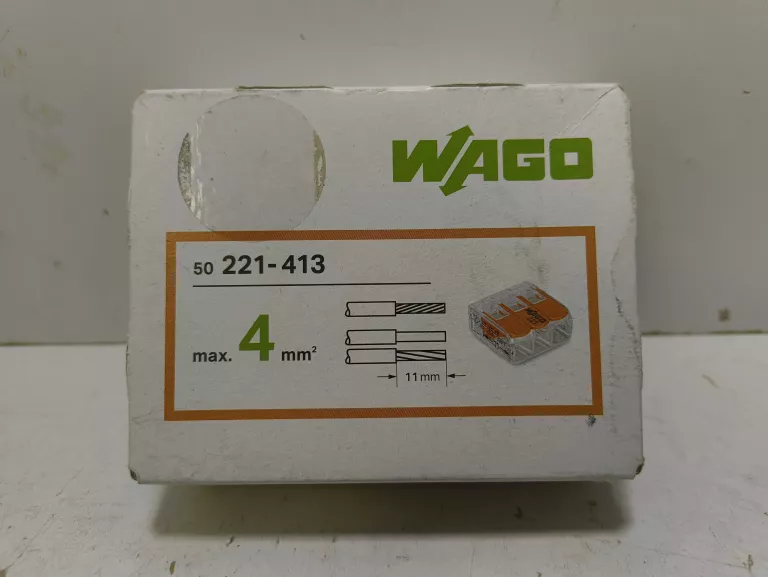 SZYBKOZŁĄCZKA WAGO 221-413 50SZT