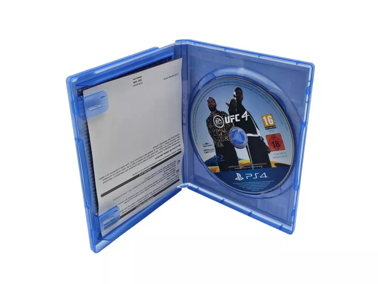 GRA PLAYSTATION 4 UFC 4 EA SPORTS PS4 PEGI 16