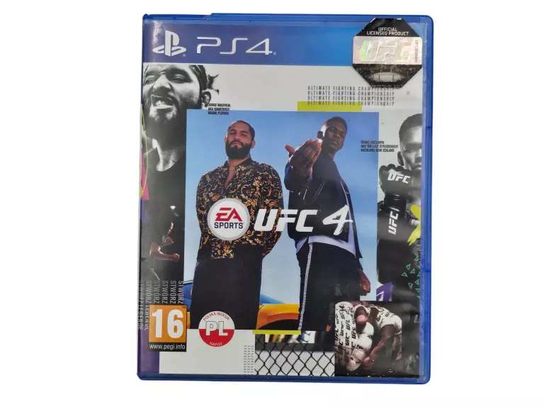 GRA PLAYSTATION 4 UFC 4 EA SPORTS PS4 PEGI 16