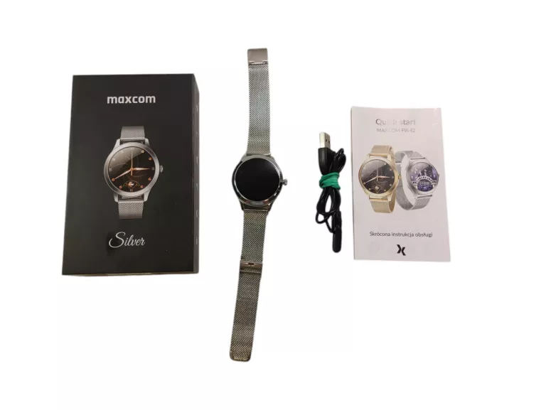 SMARTWATCH MAXCOM FW42 SILVER SREBRNY