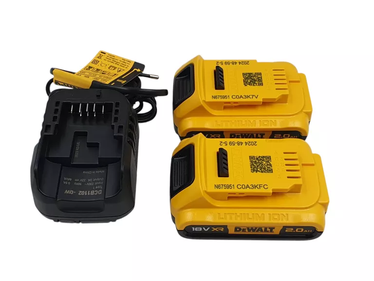 WKRĘTARKA DEWALT DCD796D2 18V XR BRUSHLESS + 2X AKU 2.0 AH
