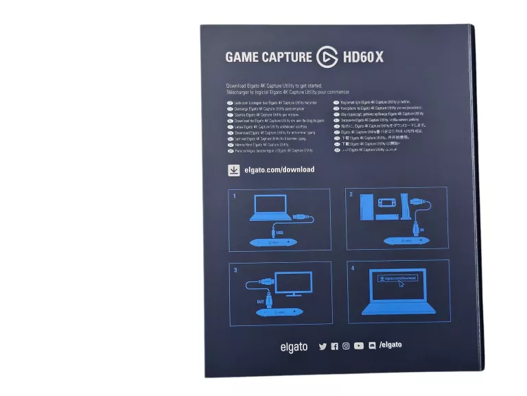 REJESTRATOR OBRAZU ELGATO GAME CAPTURE HD60 X