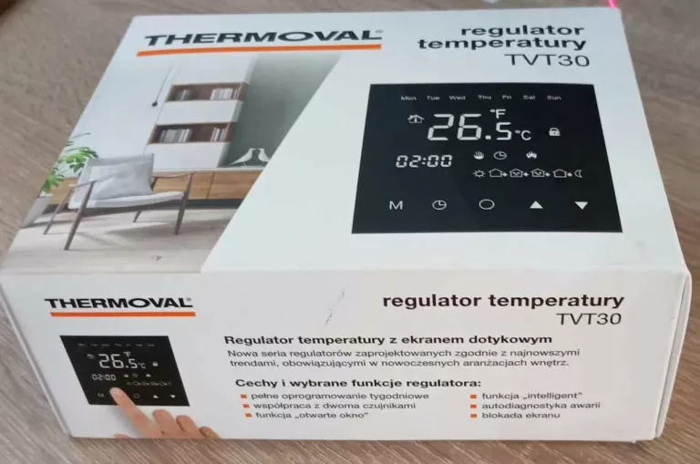 REGULATOR TEMPERATURY THERMOVAL TVT30