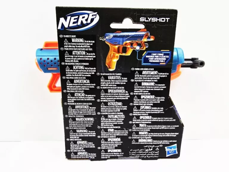 PISTOLET NA STRZAŁKI HASBRO NERF ELITE 2.0 BLASTER SLYSHOT + 3 STRZAŁKI