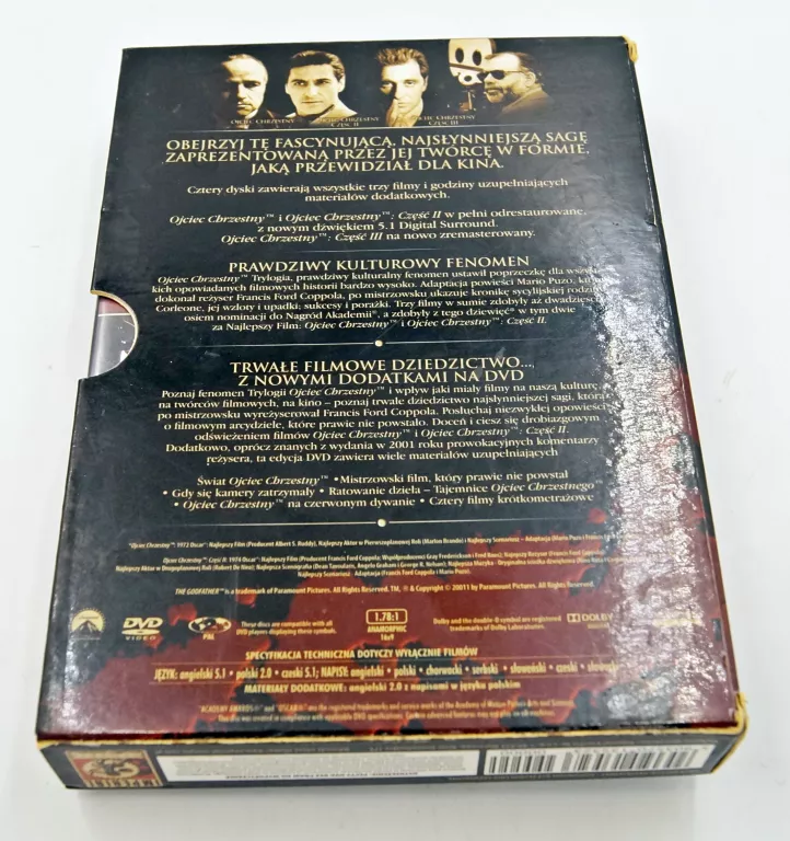 OJCIEC CHRZESTNY THE COPPOLA RESTORATION DVD PL
