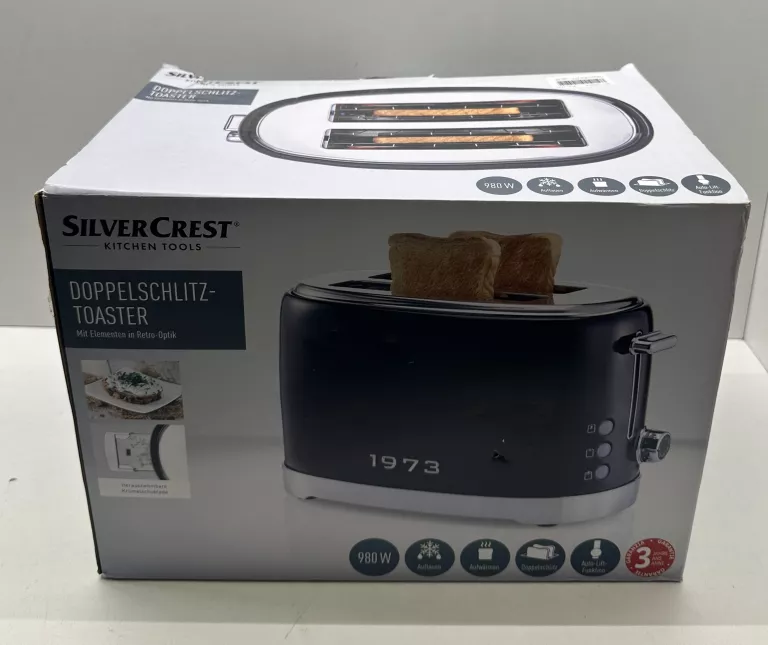 SILVERCREST TOSTER OPIEKACZ W STYLU RETRO