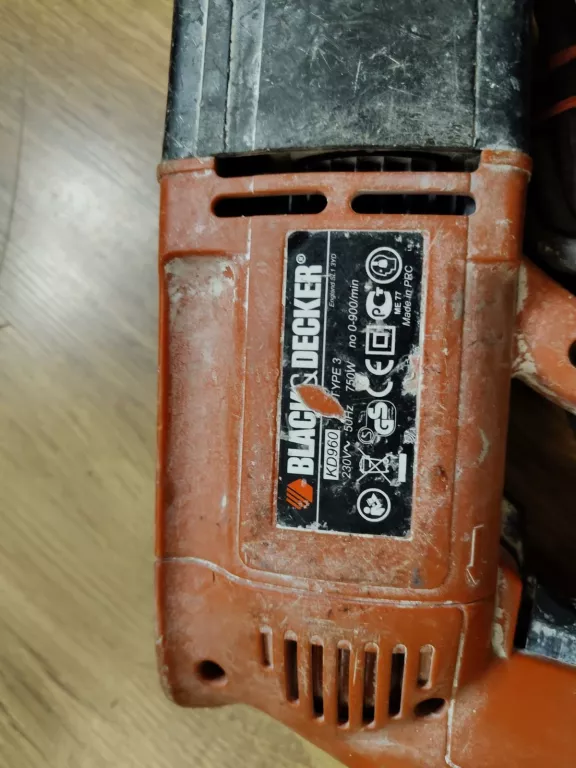 MŁOTOWIERTARKA SDS PLUS BLACK&DECKER KD960