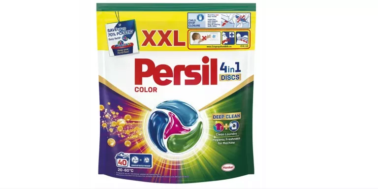 PERSIL KAPSUŁKI DO PRANIA DISCS 4W1 COLOR 40 PRAŃ