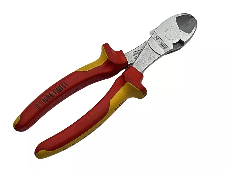 SZCZYPCE TNĄCE BOCZNE O ZWIĘKSZONYM PRZEŁOŻENIU KNIPEX 74 06 180 VDE 1000V