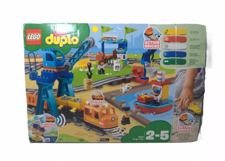 LEGO DUPLO 10875 POCIĄG TOWAROWY