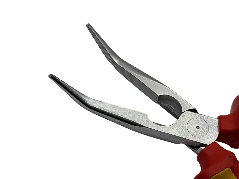 SZCZYPCE TNĄCE PÓŁOKRĄGŁE WYDŁUŻONE WYGIĘTE KNIPEX 26 26 200 VDE 1000V