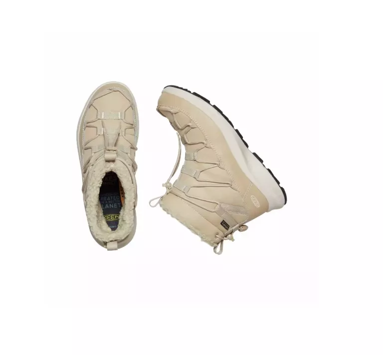 BUTY MIEJSKIE DAMSKIE KEEN UNEEK SNK CHUKKA II WP BRĄZOWE ROZ. 39.5