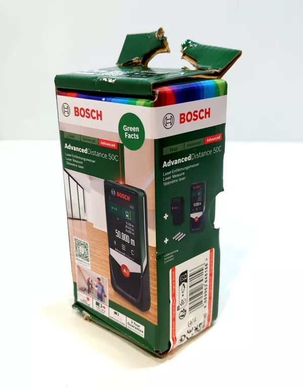 BOSCH PLR 40 C DALMIERZ LASEROWY Z BLUETOOTH ZASIĘG 40 M