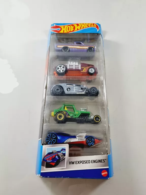 AUTA HOT WHEELS 5SZT RÓŻNE RODZAJE