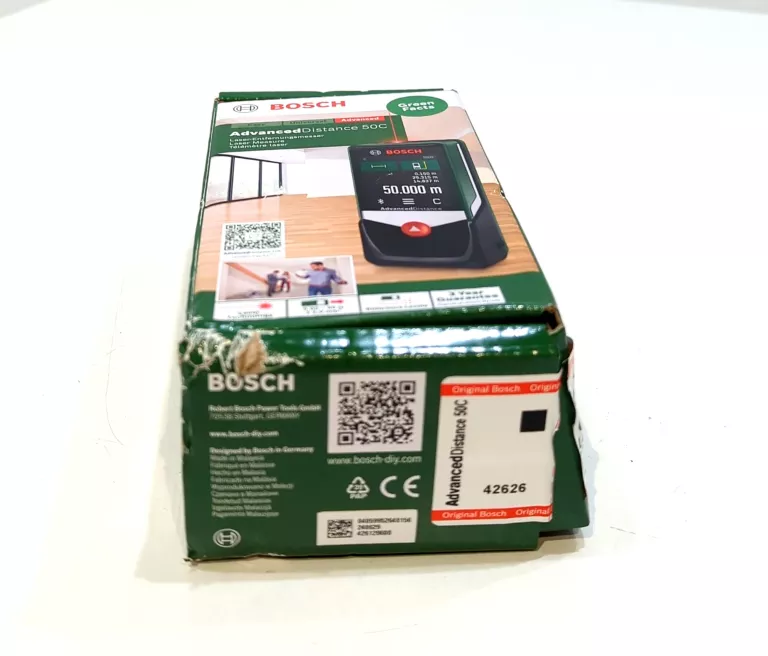 BOSCH PLR 40 C DALMIERZ LASEROWY Z BLUETOOTH ZASIĘG 40 M