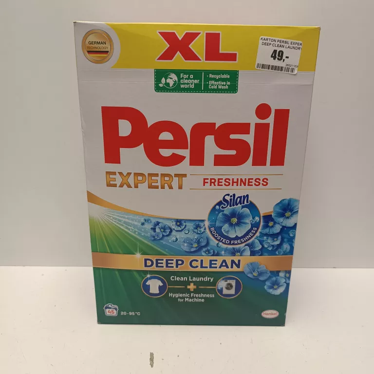 KARTON PERSIL EXPERT DEEP CLEAN LAUNDRY HYGIENIC SILAN 45PR 2,475KG 45PRAŃ