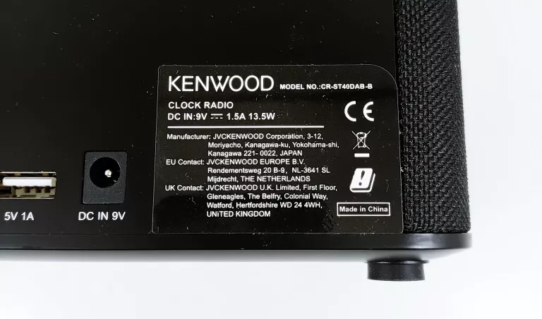 RADIOODBIORNIK KENWOOD CR-ST40DAB RADIO FM