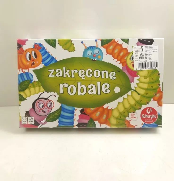 GRA PLANSZOWA ZAKRĘCONE ROBALE