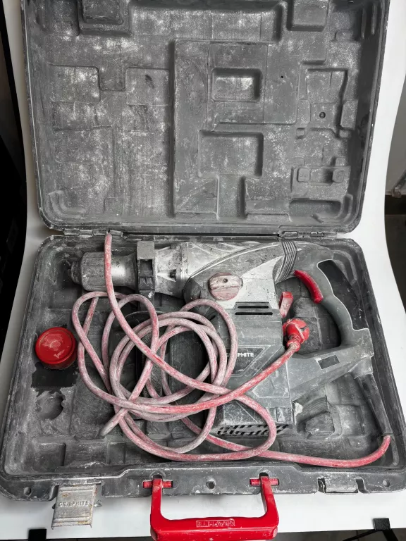 GRAPHITE MŁOT UDAROWY SDS+ 1500W 58G862 4,5J WALIZKA