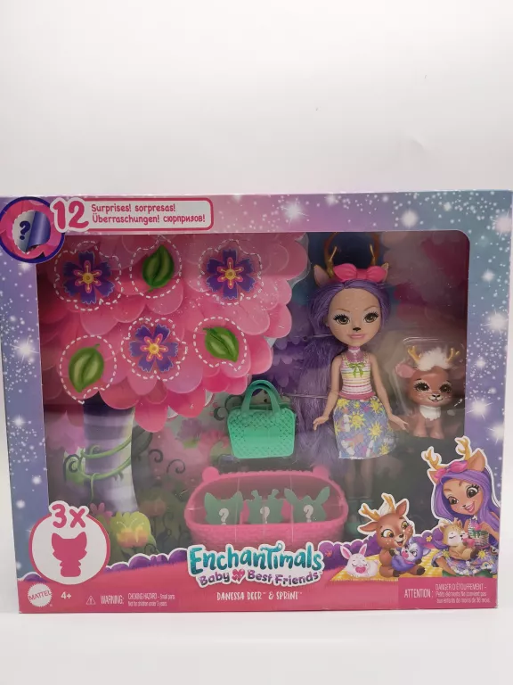 MATTEL ENCHANTIMALS DANESSA NIESPODZIANKA