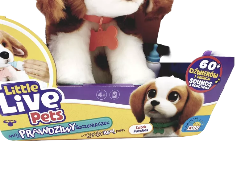 LITTLE LIVE PETS PIESEK MÓJ PRAWDZIWY SZCZENIACZEK ZABAWKA INTERAKTYWNA