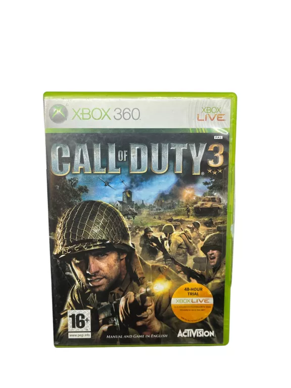 CALL OF DUTY 3 XBOX 360