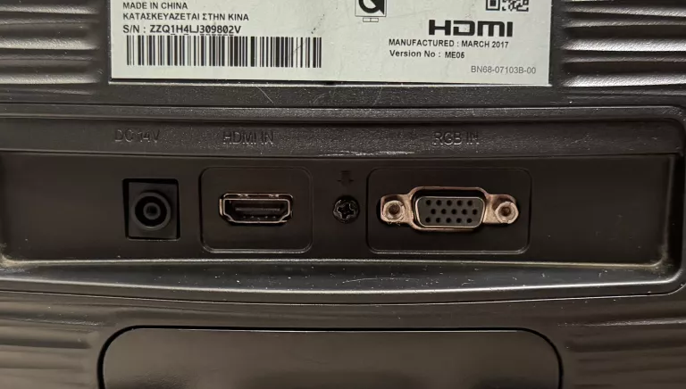 MONITOR SAMSUNG S24D330 HDMI ZASILACZ