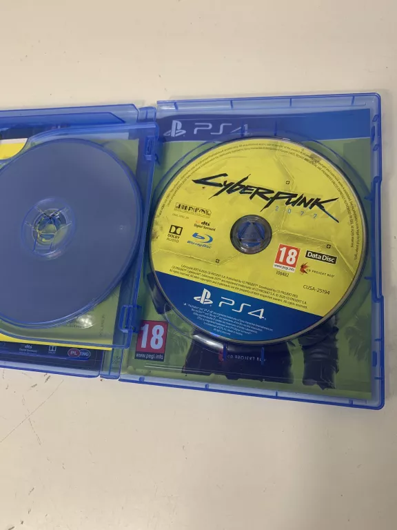 GRA CYBERPUNK 2077 PS4