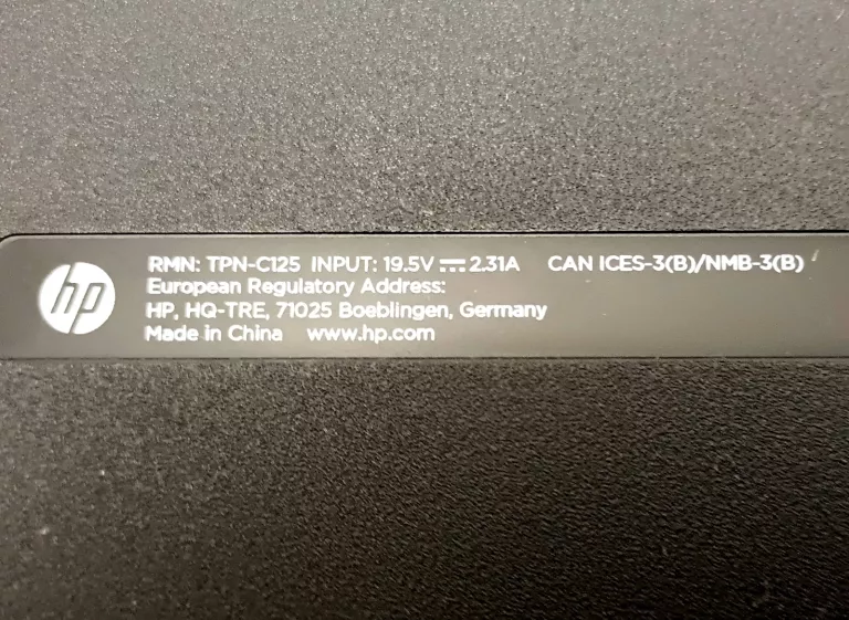 LAPTOP HP HQ-TRE 71025 500GB/8GB RAM PROCESOR INTEL PENTIUM N3710