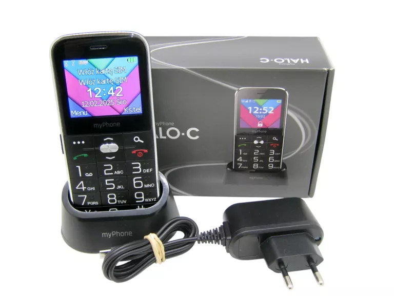 TELEFON MYPHONE HALO-C KOMPLET BDB STAN ZOBACZ!