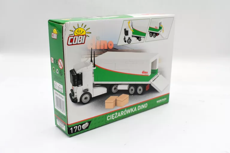 KLOCKI COBI 1381 CIĘŻARÓWKA DINO