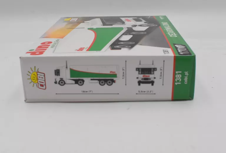KLOCKI COBI 1381 CIĘŻARÓWKA DINO