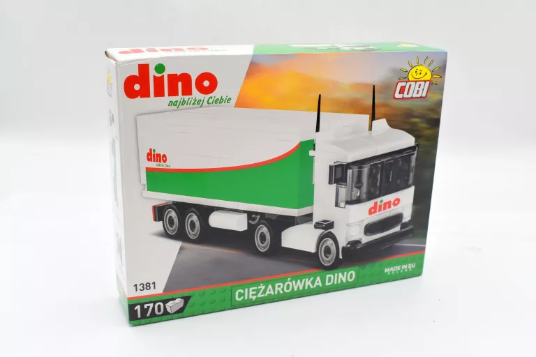 KLOCKI COBI 1381 CIĘŻARÓWKA DINO